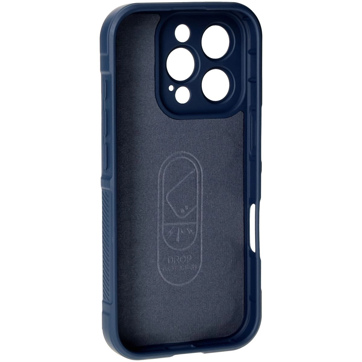 Etui Bizon Tur do iPhone 16 Pro Dark Blue