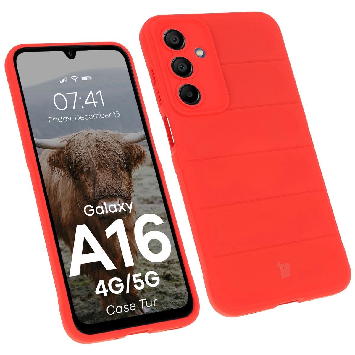 Etui Bizon Tur do Samsung Galaxy A16 4G/5G Red