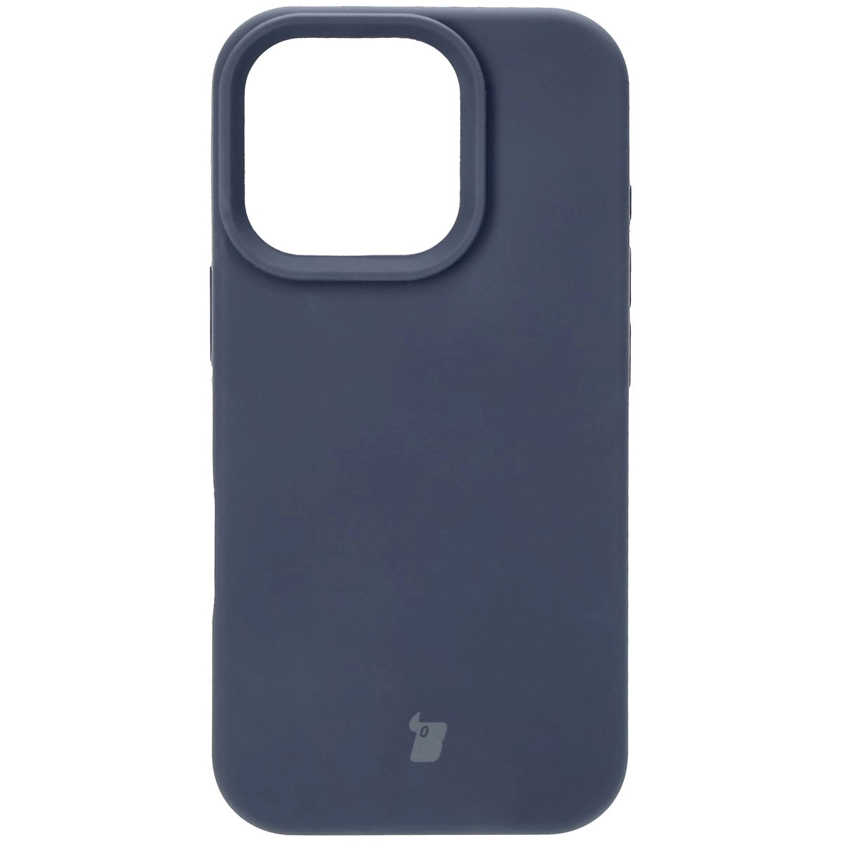 Etui Bizon Silikonowe Soft do iPhone 16 Pro Ciemno-niebieski