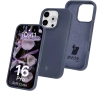 Etui Bizon Silikonowe Soft do iPhone 16 Pro Ciemno-niebieski