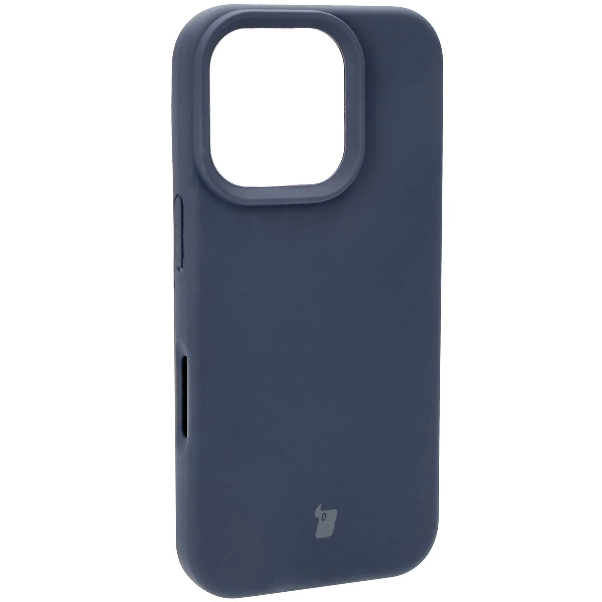 Etui Bizon Silikonowe Soft do iPhone 16 Pro Ciemno-niebieski