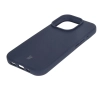 Etui Bizon Silikonowe Soft do iPhone 16 Pro Ciemno-niebieski