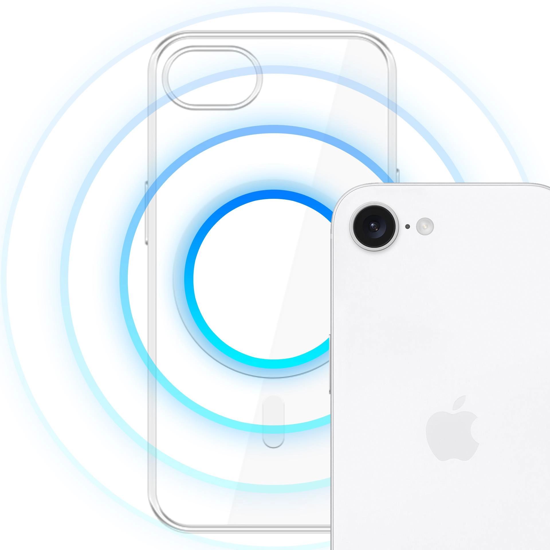Etui 3mk Clear MagCase do iPhone 16e Przezroczysty