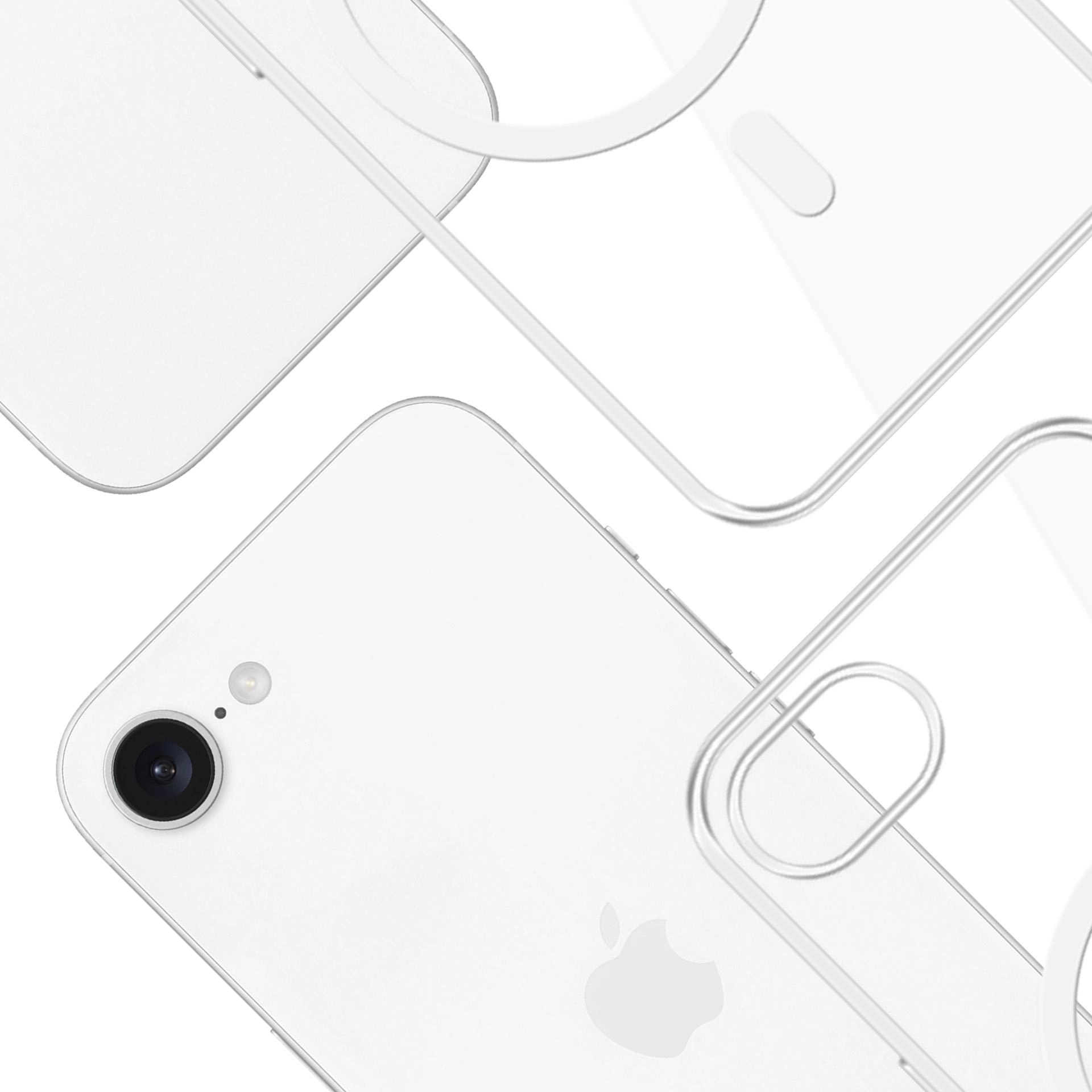 Etui 3mk Clear MagCase do iPhone 16e Przezroczysty