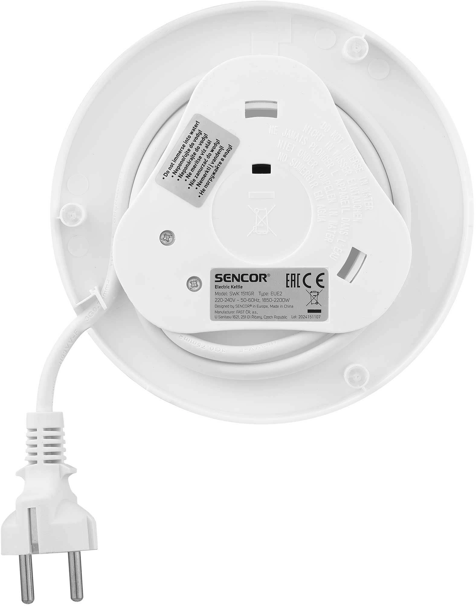 Czajnik Sencor SWK 1515RD 1,5l 2200W