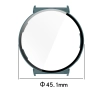 Nakładka na tarczę Bizon ze szkłem do Huawei Watch GT 5 41mm Zielony