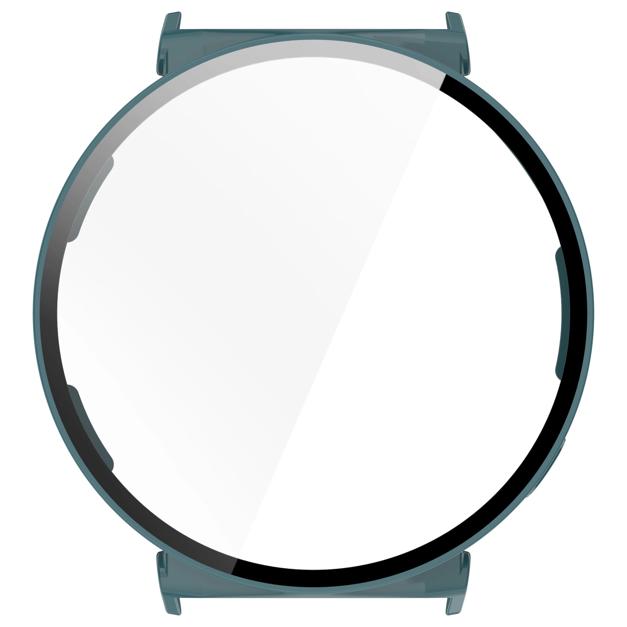 Nakładka na tarczę Bizon ze szkłem do Huawei Watch GT 5 41mm Zielony