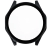 Nakładka na tarczę Bizon ze szkłem do Huawei Watch GT 4 46mm Czarny