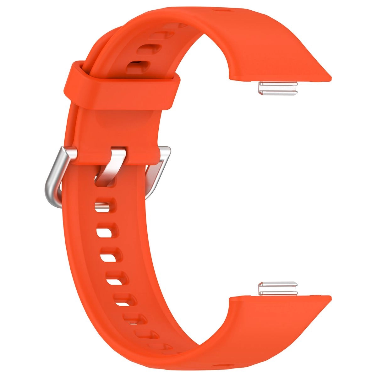Pasek Bizon Strap Watch Silicone Pro SR do Huawei Watch Fit 3 Pomarańczowy