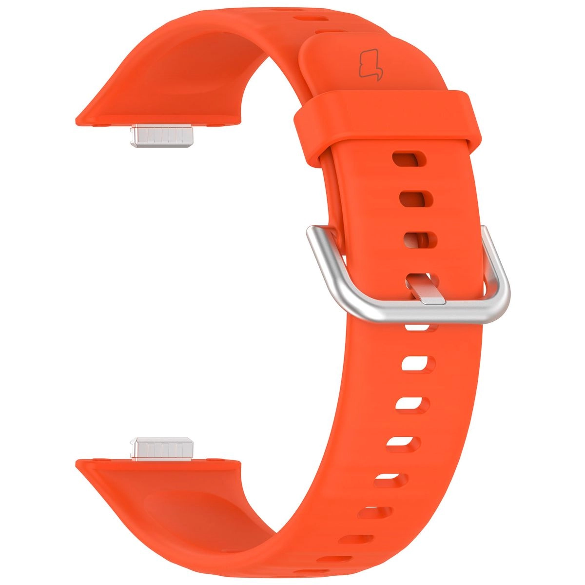 Pasek Bizon Strap Watch Silicone Pro SR do Huawei Watch Fit 3 Pomarańczowy