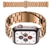 Bransoleta Bizon ze stali nierdzewnej Aura do Apple Watch 41/40/38mm Różowo-złoty