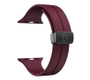 Pasek Bizon Strap Watch Silicone L do Apple Watch 44/45/46/49mm Burgundowy