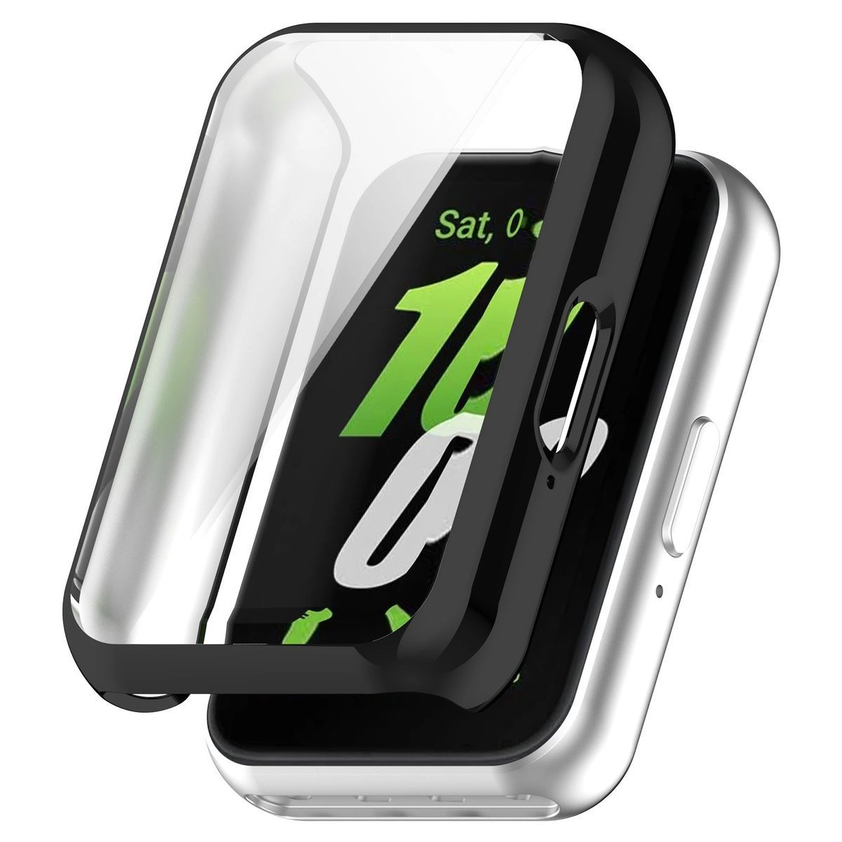 Nakładka na tarczę Bizon Felipe do Galaxy Fit 3 Czarny