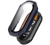Nakładka na tarczę Bizon ze szkłem do Xiaomi Smart Band 9 Niebieski