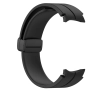 Pasek Bizon Strap Watch Silicone L do Galaxy Watch FE/7/6/6 Classic/5/5 Pro/4/4 Classic Czarny