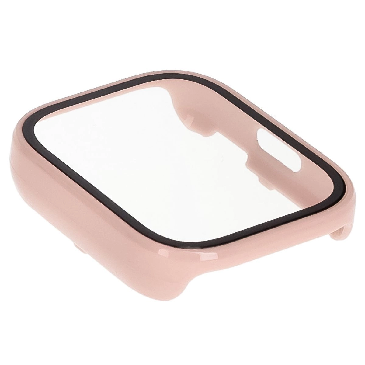 Nakładka na tarczę Bizon ze szkłem do Xiaomi Redmi Watch 5 Active Różowy