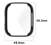 Nakładka na tarczę Bizon Felipe do Xiaomi Redmi Watch 3 Active Czarny