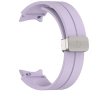 Pasek Bizon Strap Watch Silicone L do Galaxy Watch FE/7/6/6 Classic/5/5 Pro/4/4 Classic Lawendowy