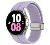 Pasek Bizon Strap Watch Silicone L do Galaxy Watch FE/7/6/6 Classic/5/5 Pro/4/4 Classic Lawendowy