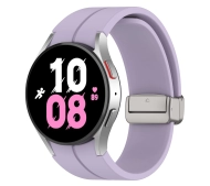 Bizon Strap Watch Silicone L do Galaxy Watch FE/7/6/6 Classic/5/5 Pro/4/4 Classic Lawendowy