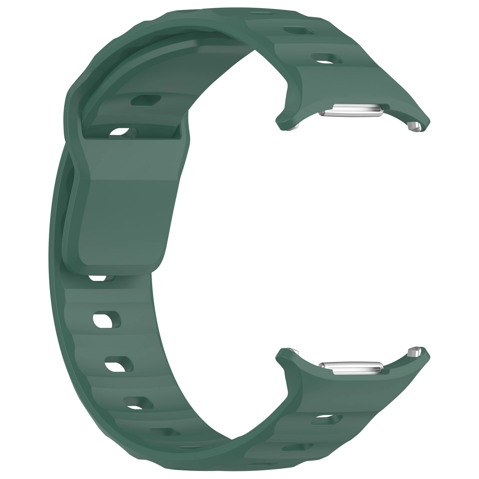 Pasek Bizon Strap Watch Silicone G do Galaxy Watch Ultra 47mm Ciemno-zielony