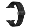 Pasek Bizon Strap Watch Silicone L do Apple Watch 44/45/46/49mm Czarny