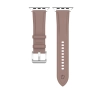 Pasek Bizon skórzany Casual do Apple Watch 44/45/46/49mm Różowy