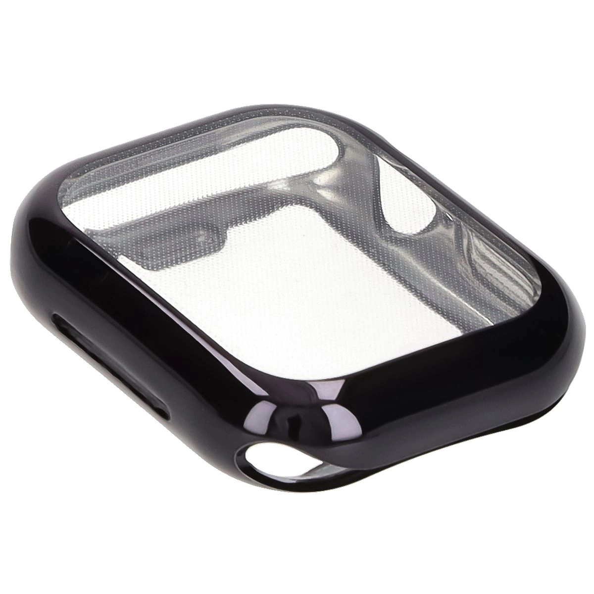 Nakładka na tarczę Bizon Felipe do Apple Watch 10 42mm Czarny