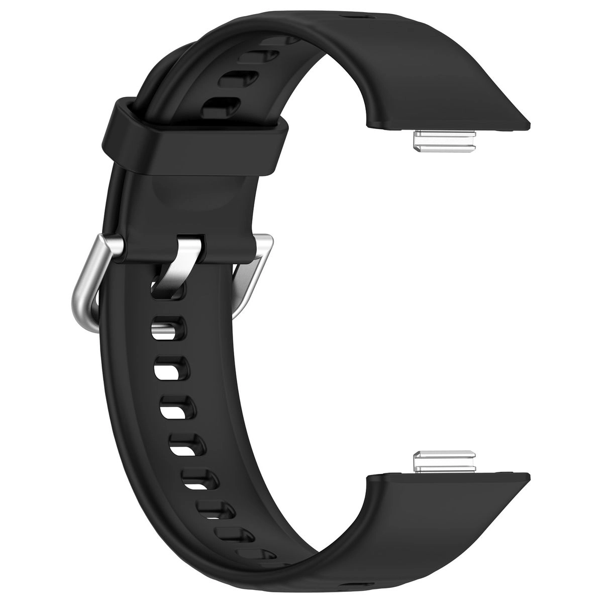 Pasek Bizon Strap Watch Silicone Pro SR do Huawei Watch Fit 3 Czarny