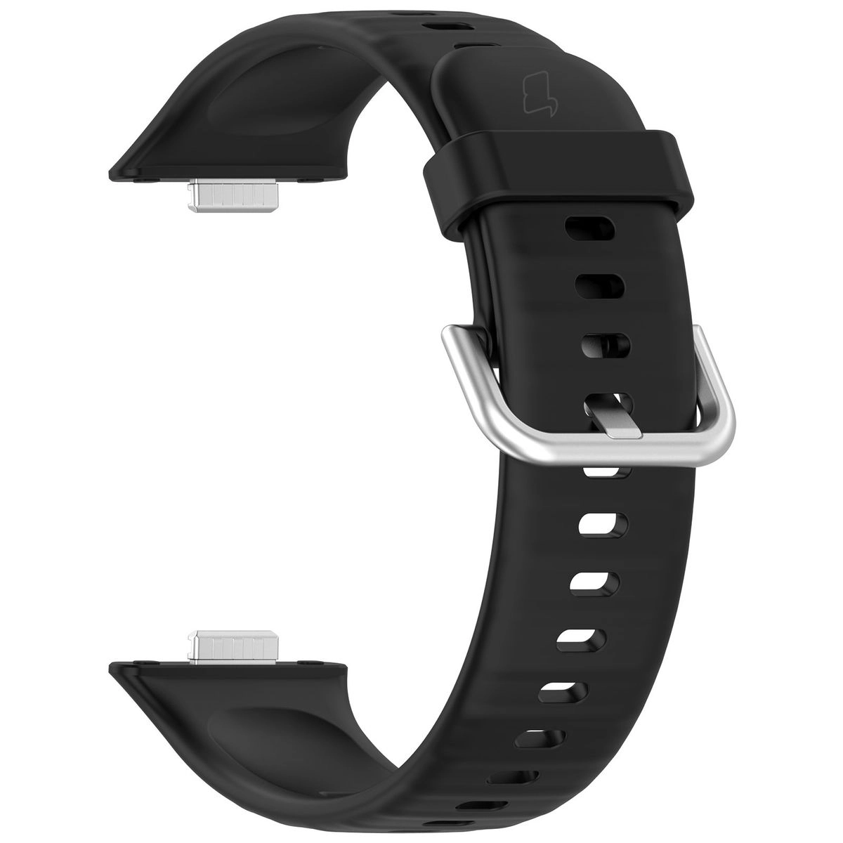 Pasek Bizon Strap Watch Silicone Pro SR do Huawei Watch Fit 3 Czarny