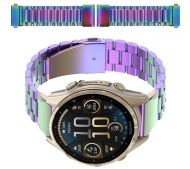 Bizon ze stali nierdzewnej Aura QuickFit 20mm Tęczowy