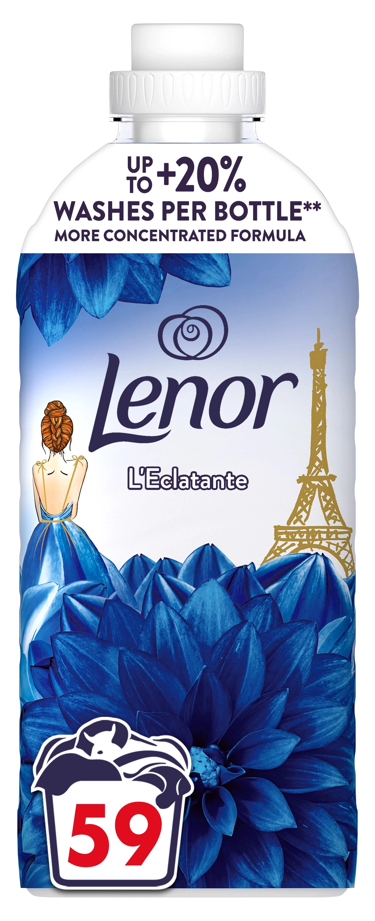 Płyn do płukania Lenor Haute Couture L'Eclatante 59 prań 1,239l