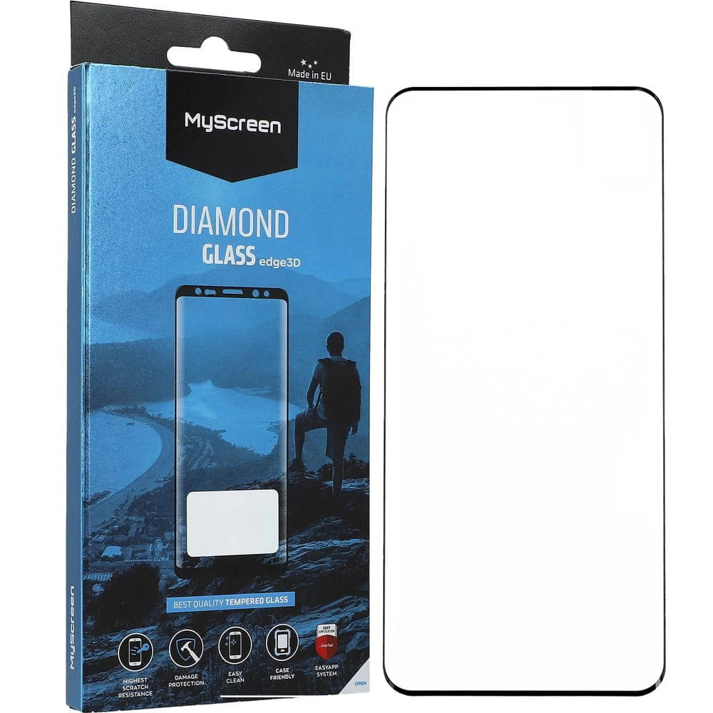 Szkło hartowane MyScreen Protector Diamond Glass Edge 3D do Honor Magic7 Lite Czarny