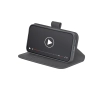 Etui Puro Wallet Stand do iPhone 16e Czarny