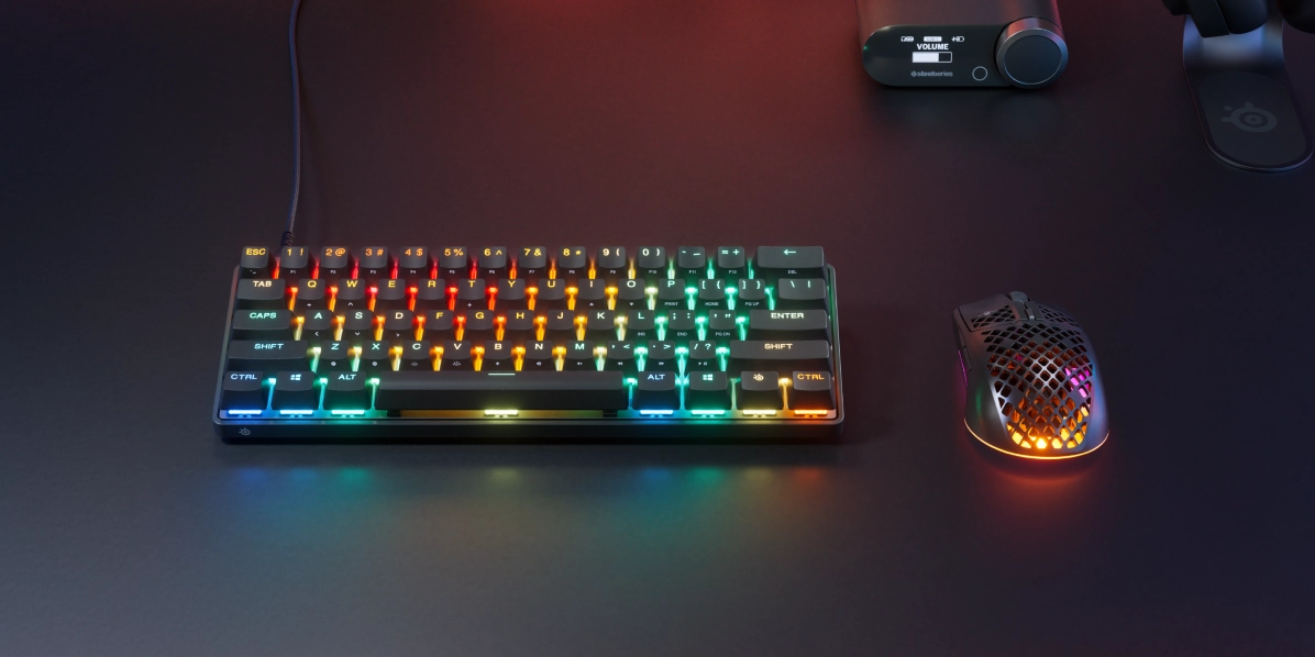Klawiatura mechaniczna SteelSeries Apex Pro Mini Gen 3 US Czarny
