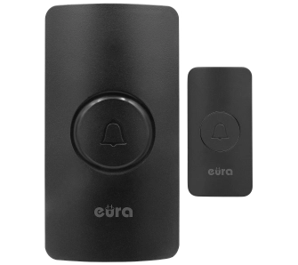 Dzwonek Eura-Tech Eura WDP-44A3 Funky Czarny
