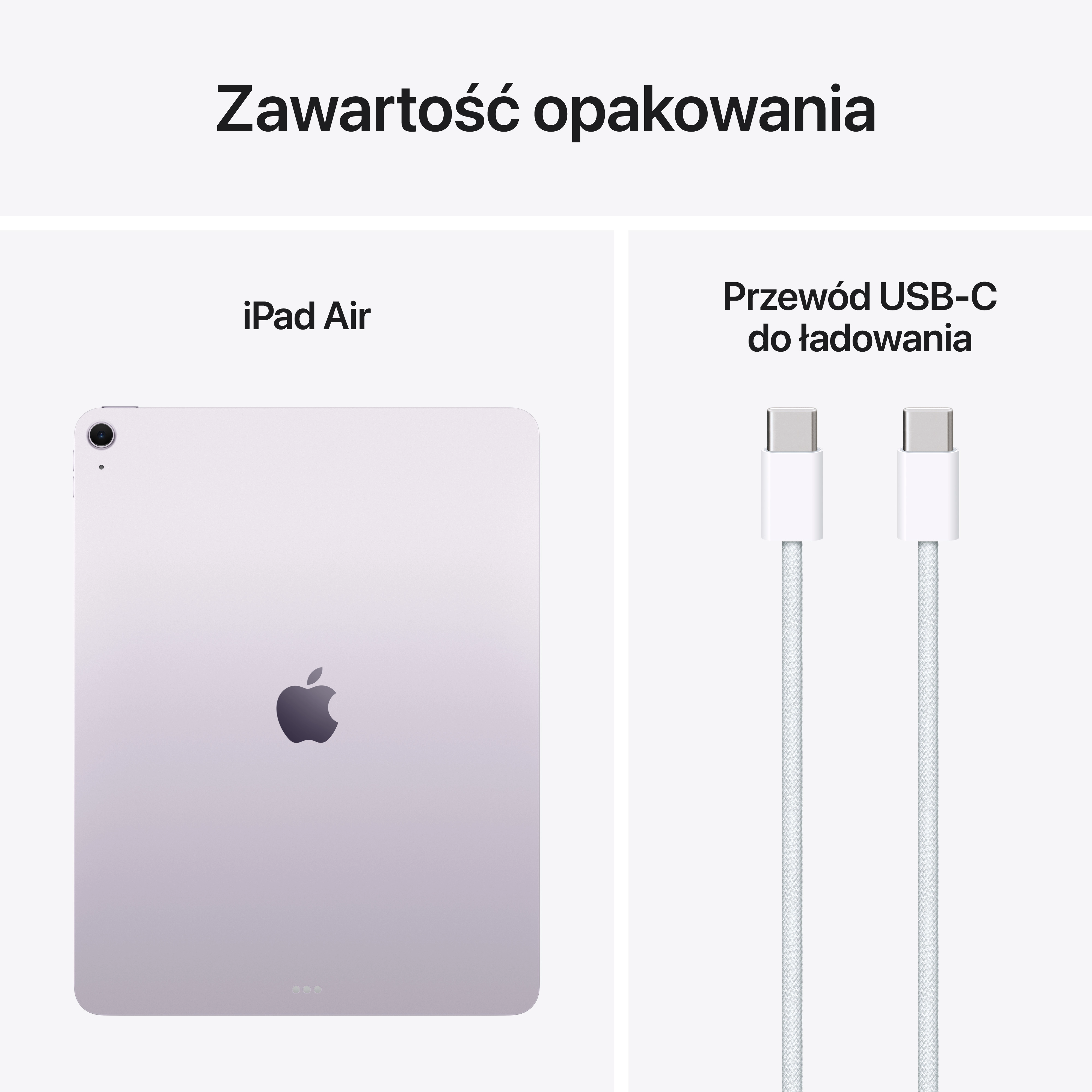 Apple iPad Air 13" M3 7 gen 2025 128GB Wi-Fi Fioletowy