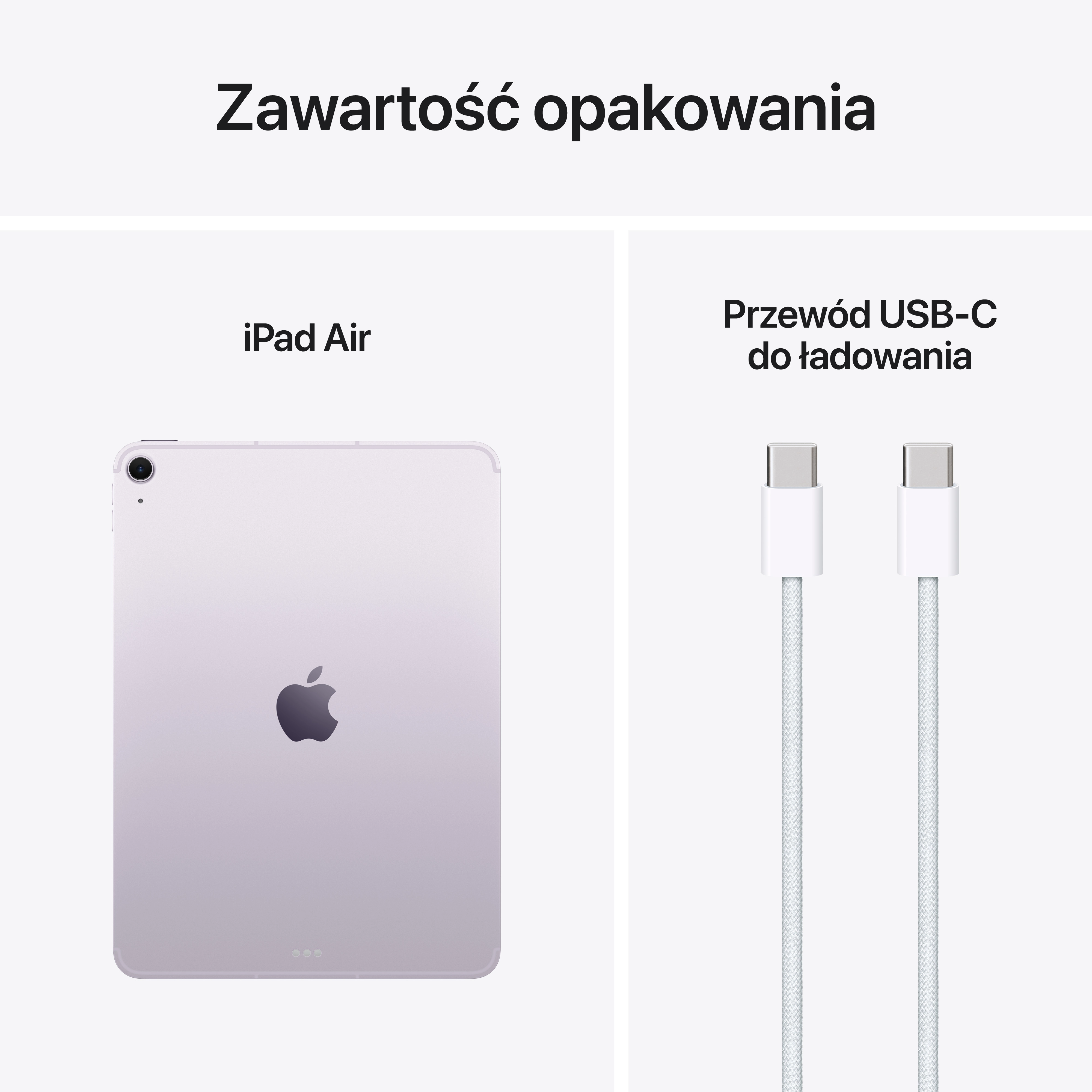 Apple iPad Air 11" M3 7 gen. 2025 1TB Wi-Fi Cellular 5G Fioletowy