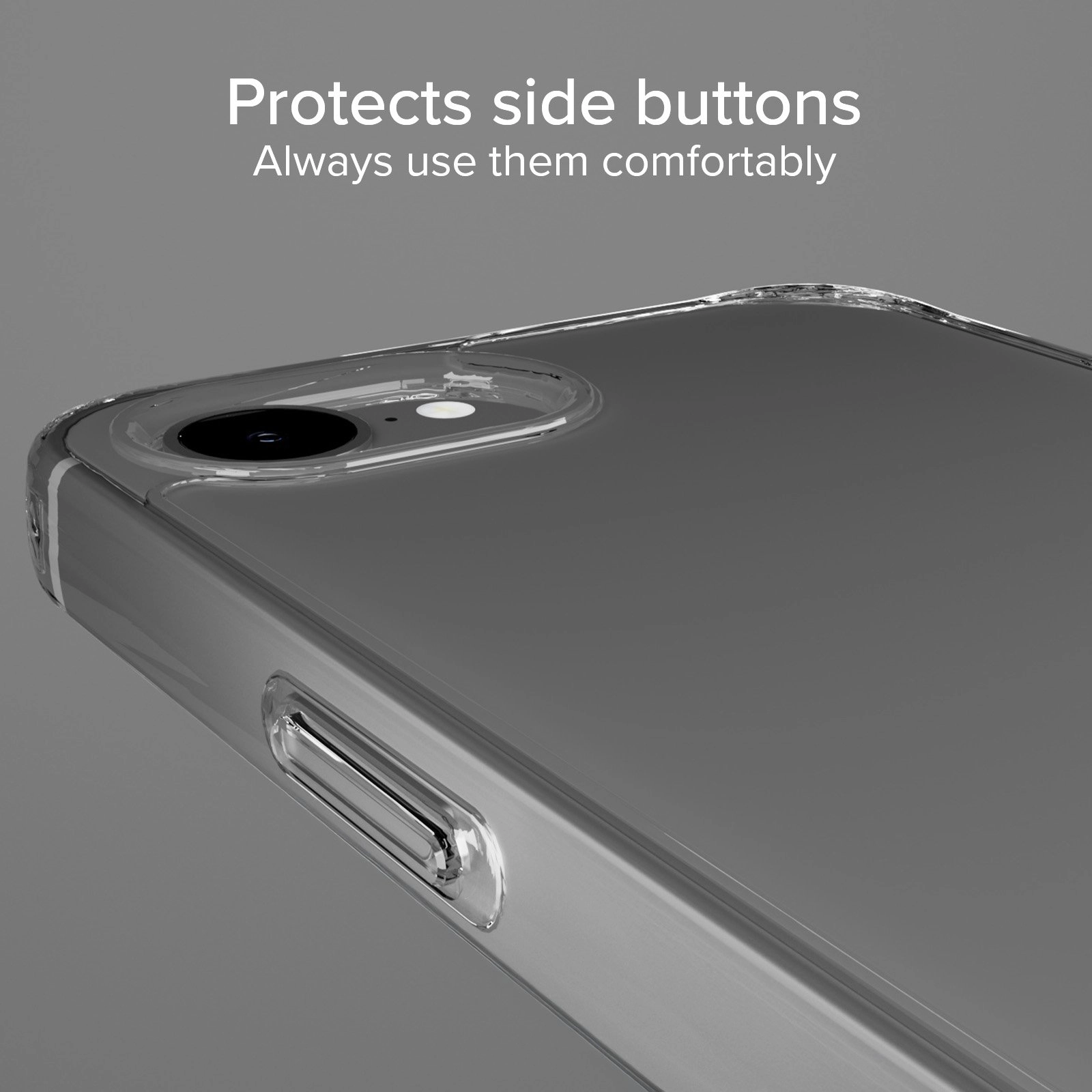 Etui SBS D3O do iPhone 16e Przezroczysty