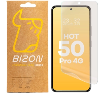 Folia ochronna Bizon matowa Film Sun do Infinix Hot 50 Pro 4G 2 sztuki