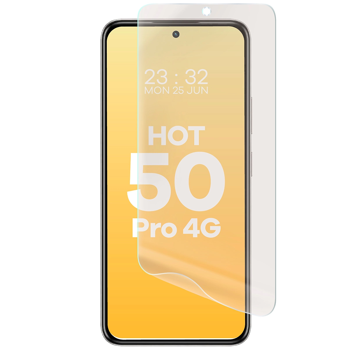 Folia ochronna Bizon matowa Film Sun do Infinix Hot 50 Pro 4G 2 sztuki