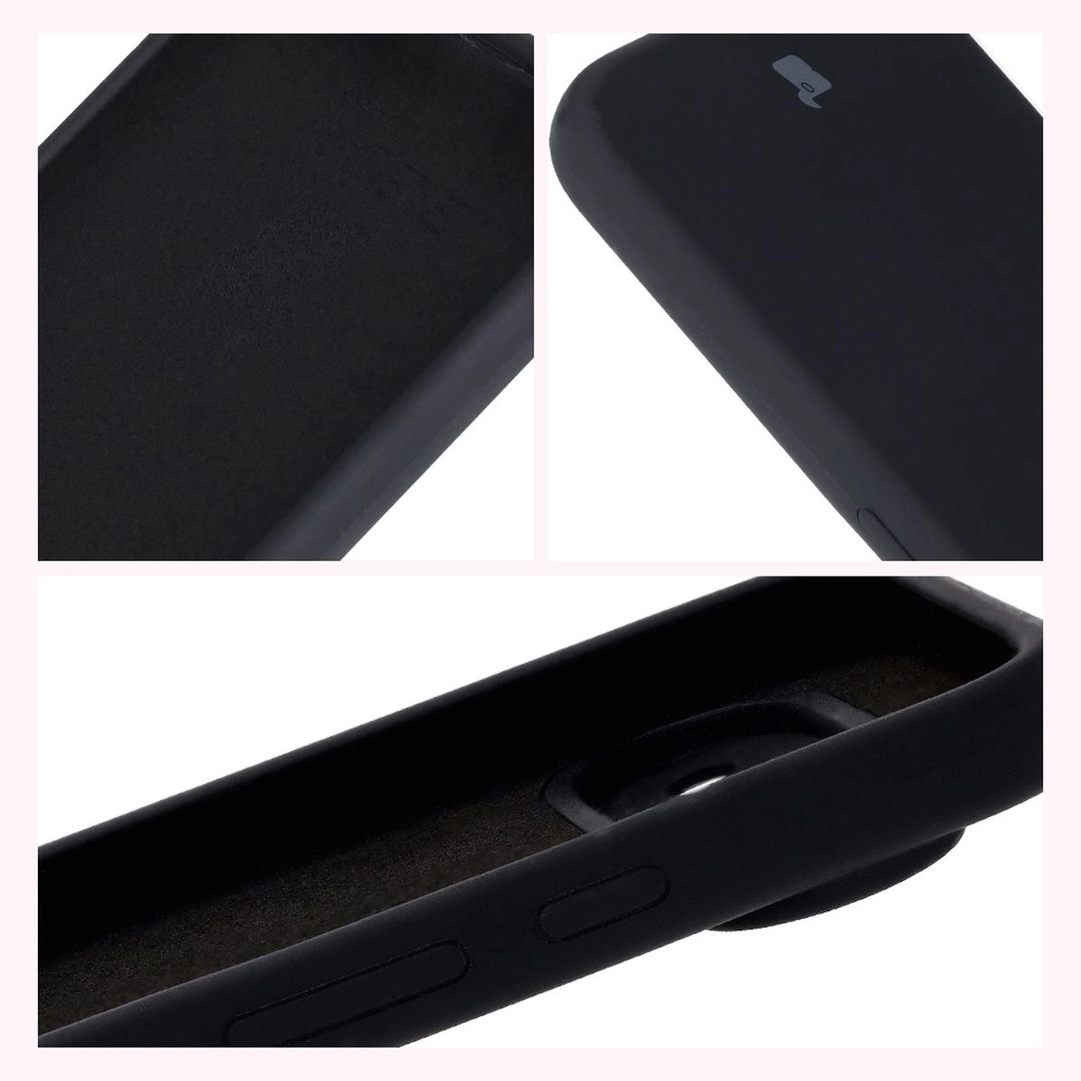 Etui Bizon Silikonowe Soft do Google Pixel 9 Czarny