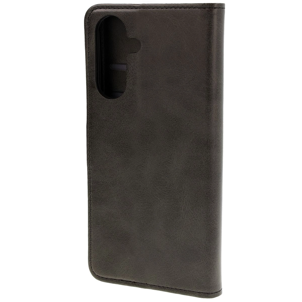 Etui Bizon z klapką Pocket do Galaxy A36 5G Czarny