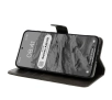 Etui Bizon z klapką Pocket do Galaxy A36 5G Czarny