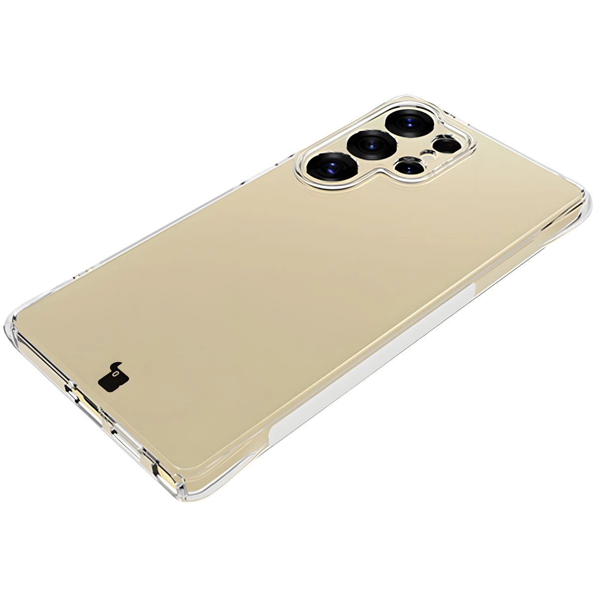 Etui Bizon Elastyczne Salpa do Galaxy S25 Ultra Przezroczysty