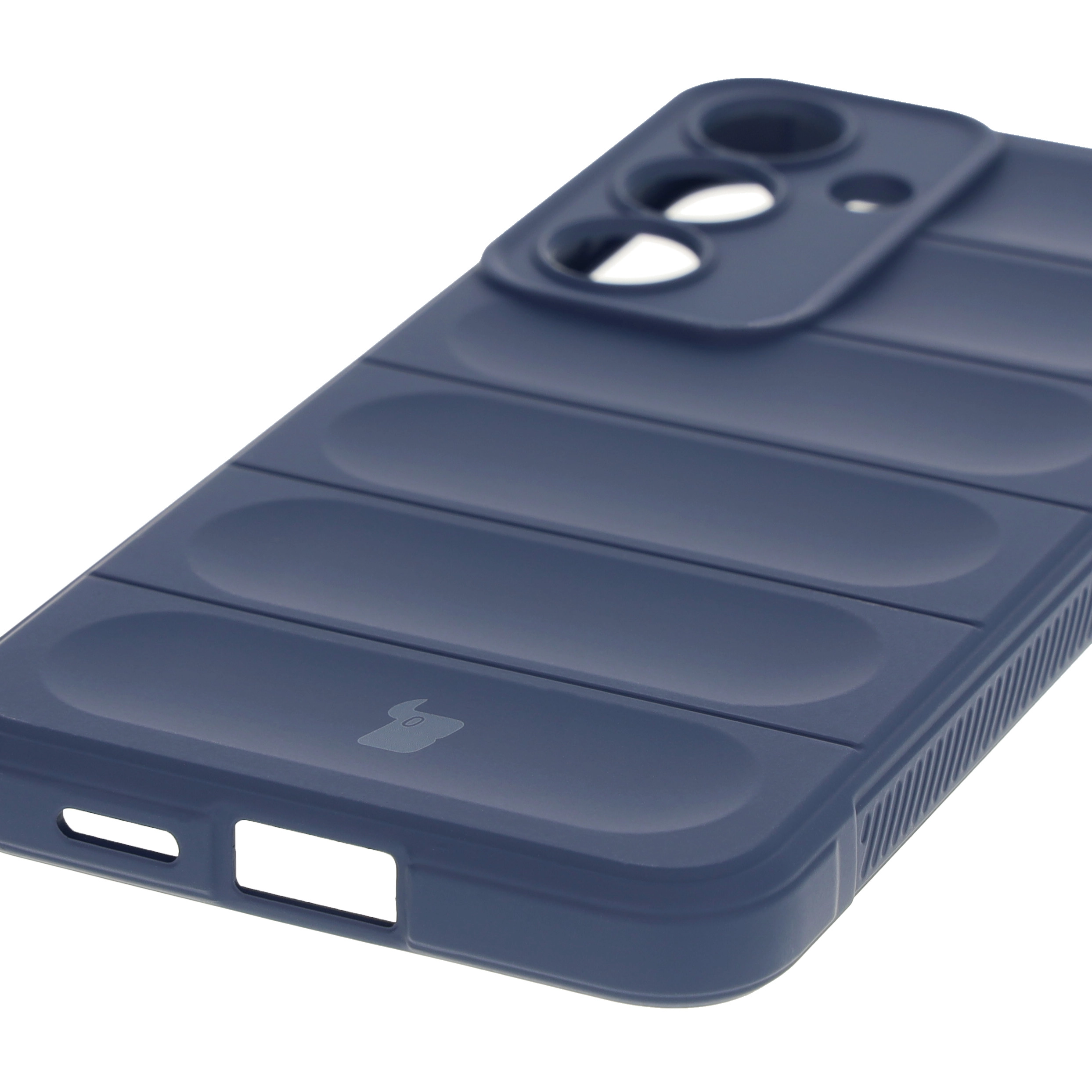 Etui Bizon Tur do Galaxy S25 Plus Granatowy