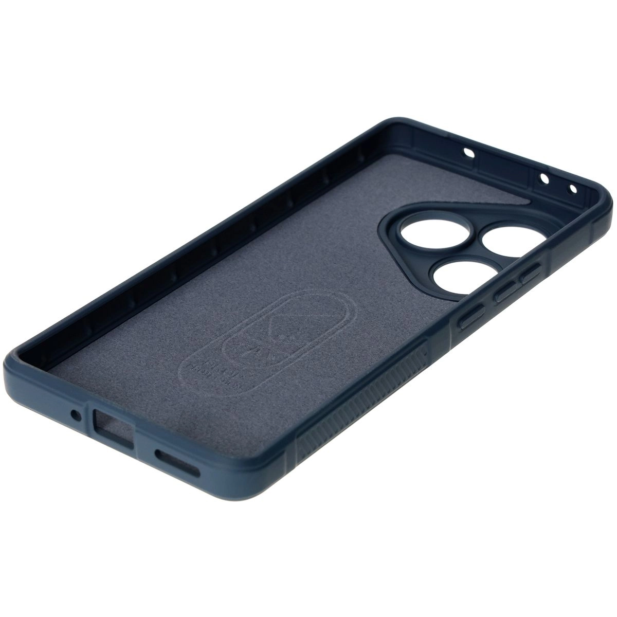 Etui Bizon Tur do Realme GT 6 / GT 6T / GT Neo 6 / GT Neo 6 SE Granatowy