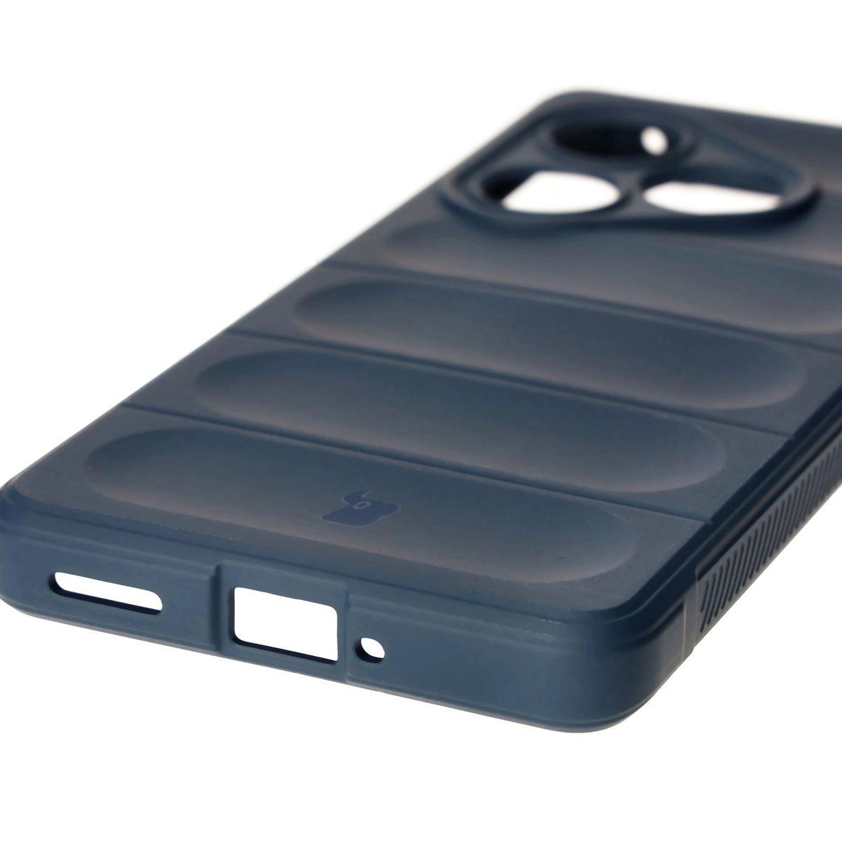 Etui Bizon Tur do Realme GT 6 / GT 6T / GT Neo 6 / GT Neo 6 SE Granatowy