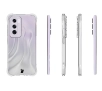 Etui Bizon Elastyczne Salpa do Oppo Reno 12 Pro Przezroczysty