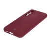 Etui Bizon Silikonowe Soft do Galaxy S24 FE Ciemno-fioletowy